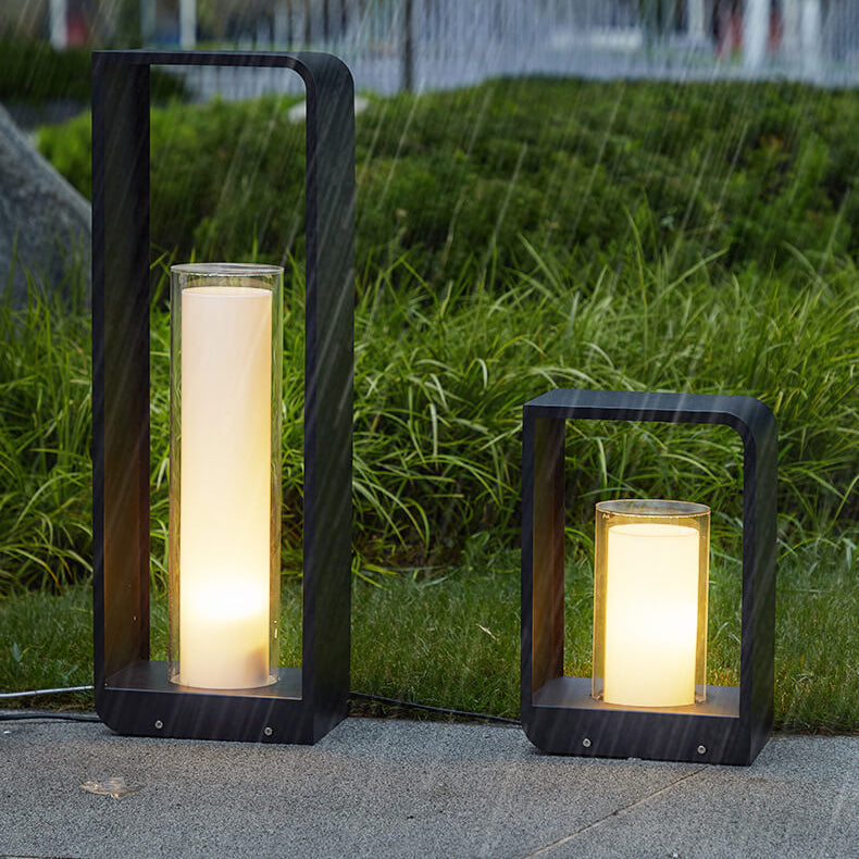 Modern Square Outdoor LED Light | Waterproof Solar LED Light