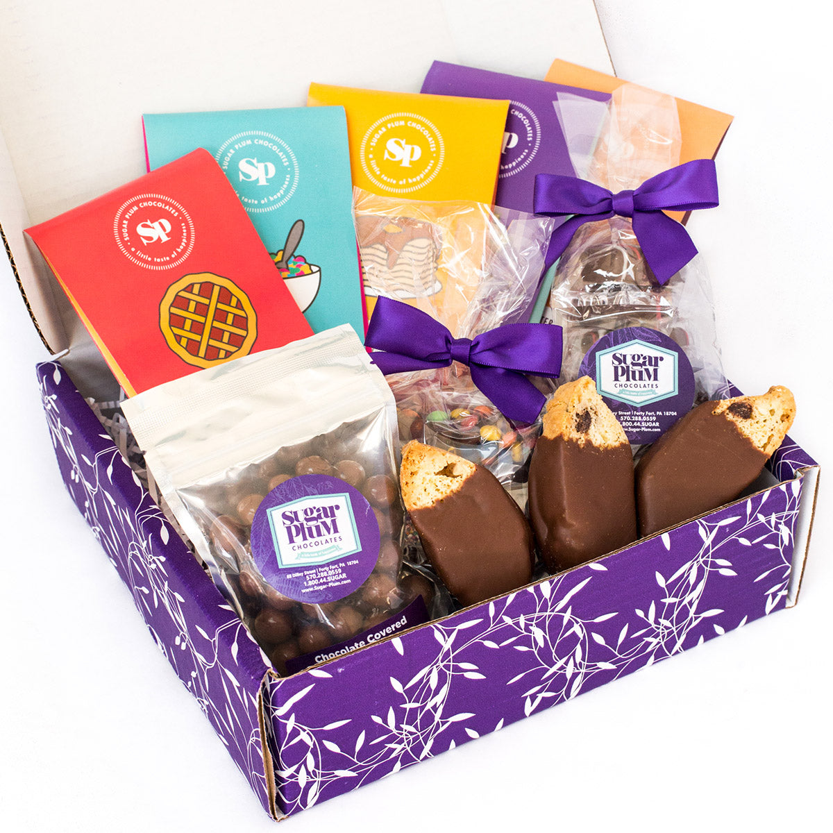 Sugar Plum Nostalgic Chocolate Bar Gift Box