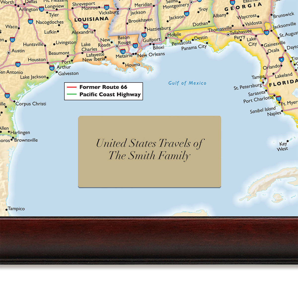US Traveler Map