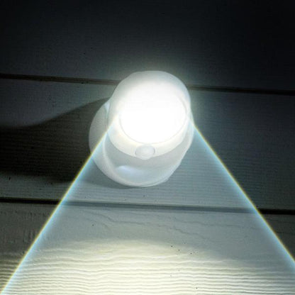 Outdoor Motion Sensor Light with Battery Power and Magnetic Mount, Weather Resistant