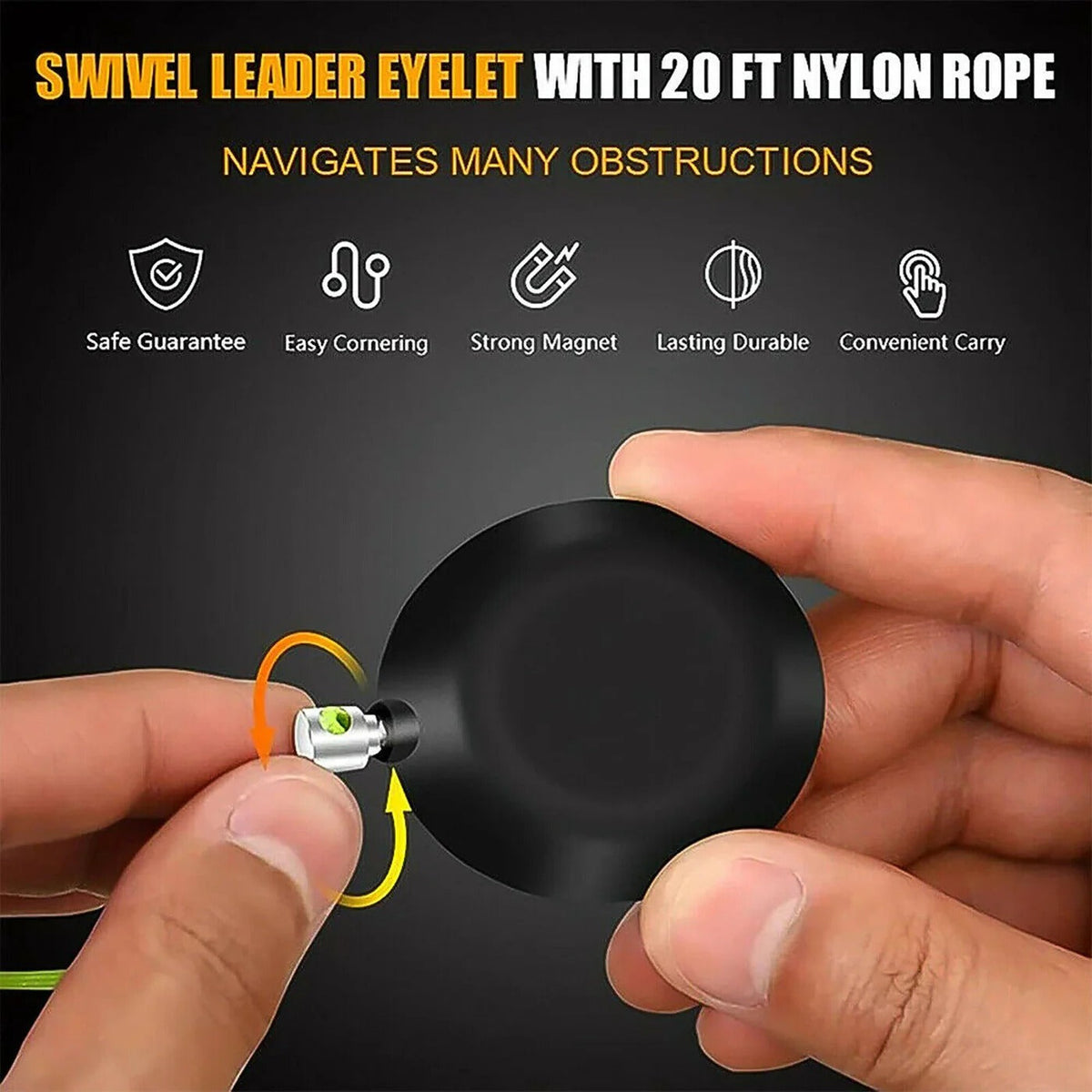 Magnetic Cable Wire Puller Guide System