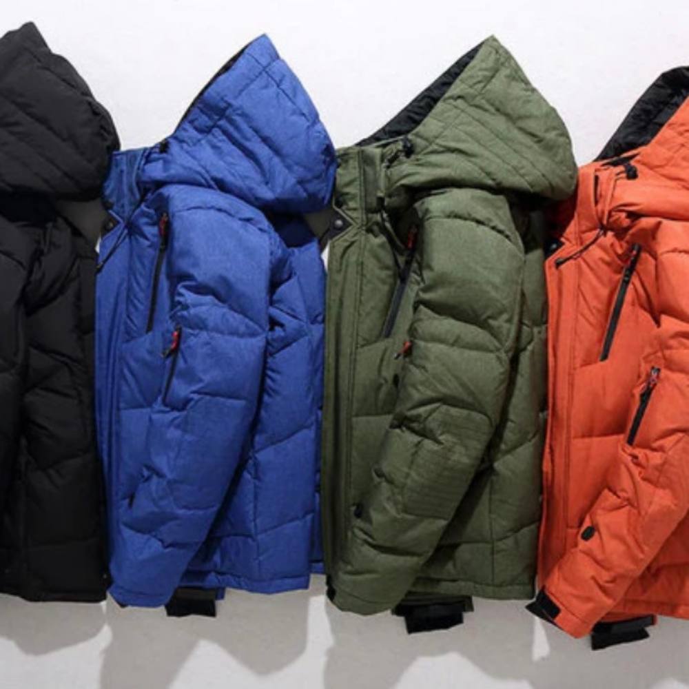 Thermal Duck Down Jacket for Warmth and Comfort