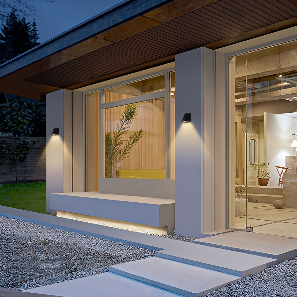 Modern LED Outdoor Wall Light | 3W / 6W Waterproof Decorative Lighting