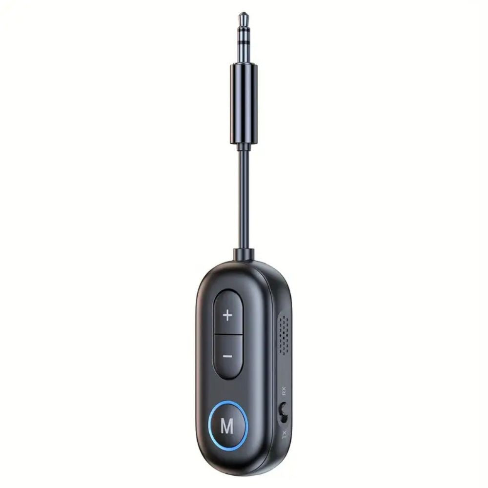 Wireless Bluetooth 5.4 Audio Transmitter Receiver Airplane Adapter with Mic