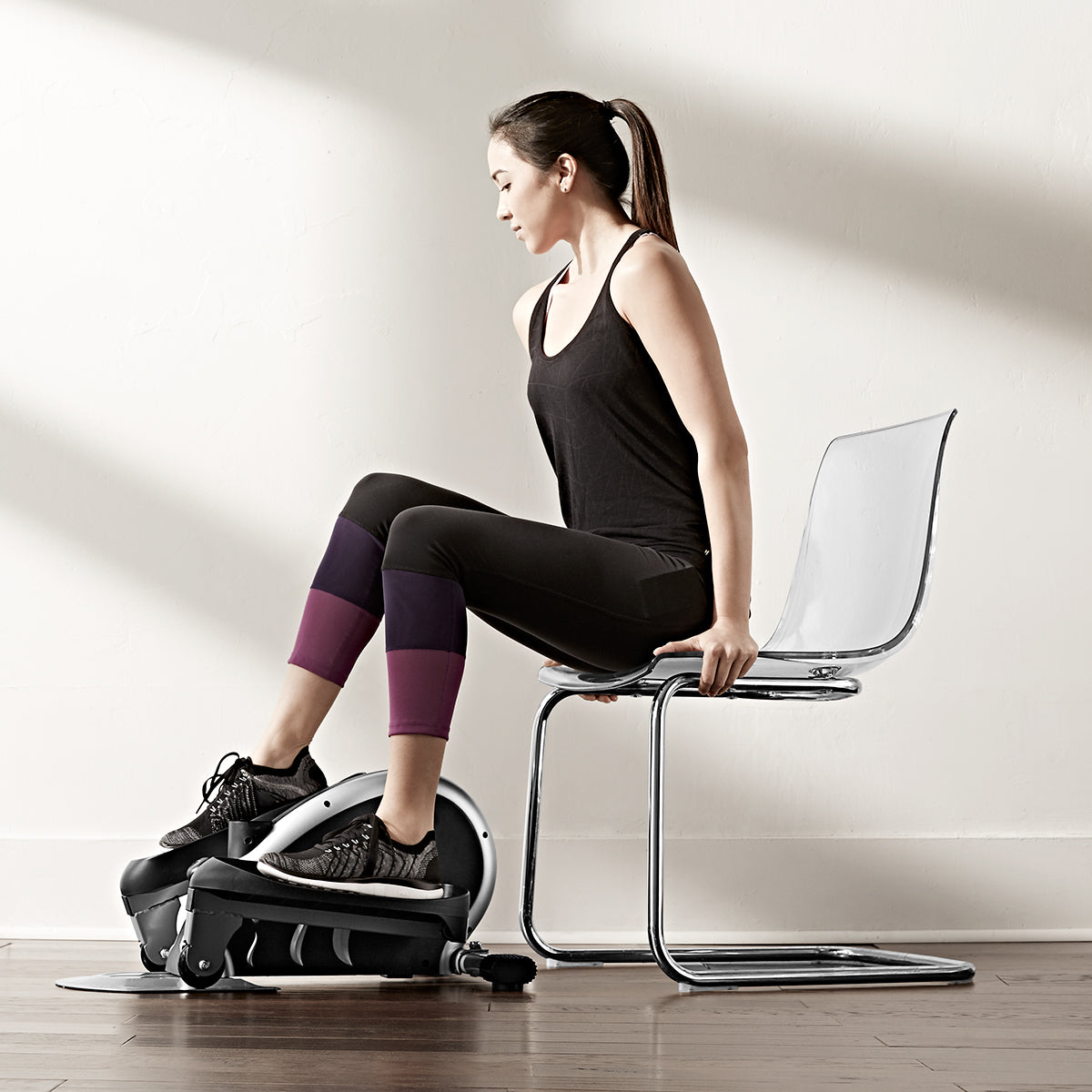 Compact Elliptical Trainer