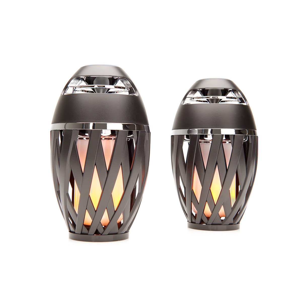 Tiki Torch Outdoor Bluetooth Speakers (Set of 2)