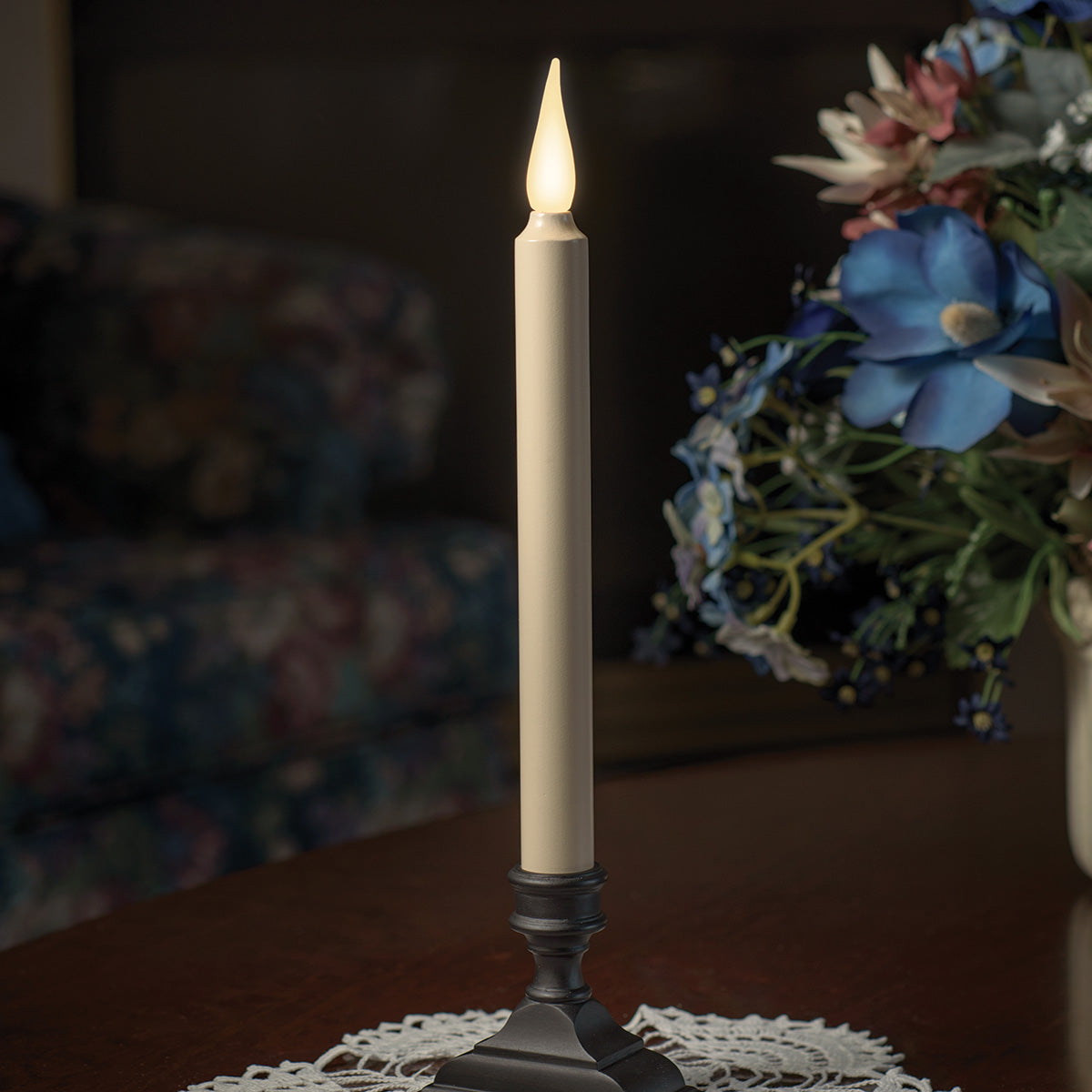 LED Flameless Taper Candles (Set of 4)