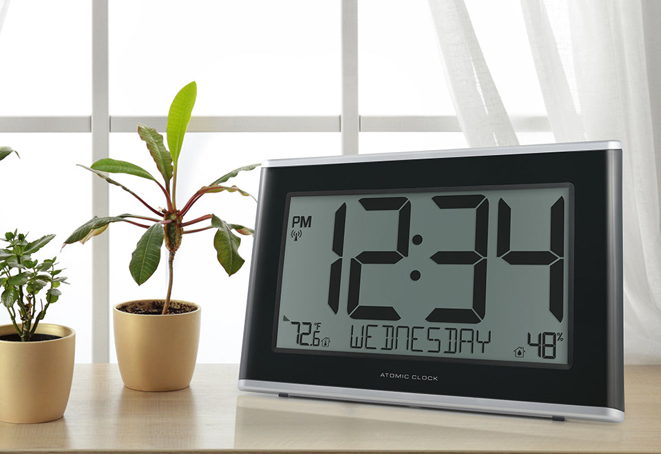 Jumbo Display Atomic Clock
