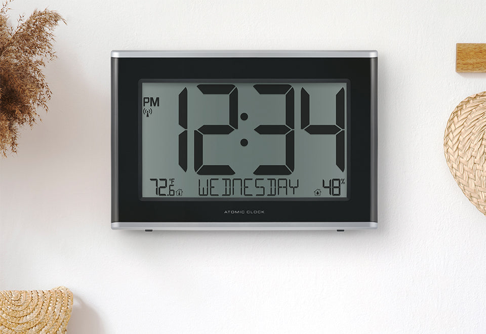 Jumbo Display Atomic Clock