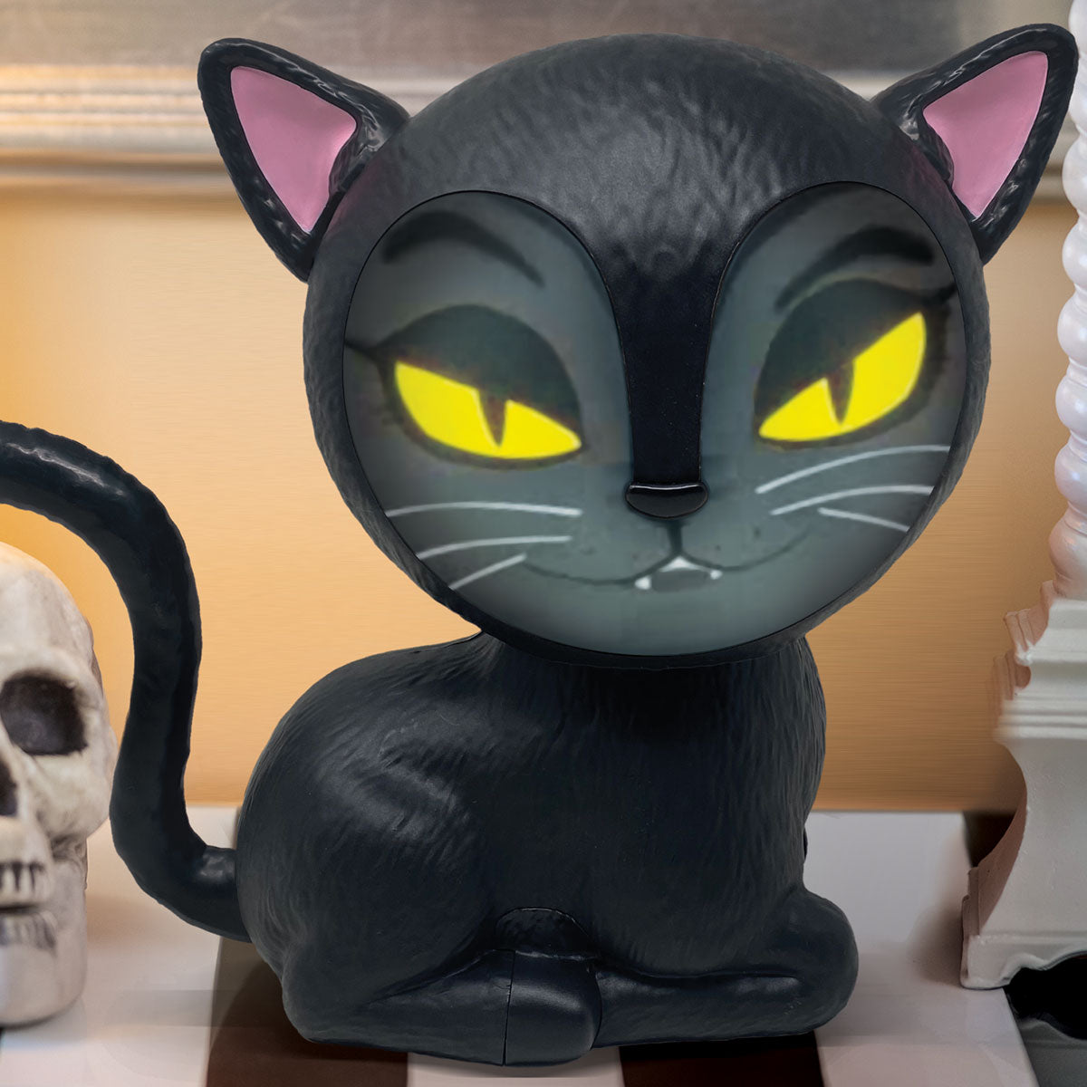 Animated Talking Halloween Cat