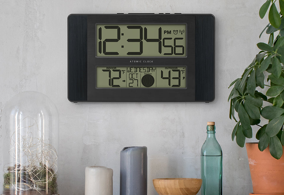 Moon Phase Weather Clock