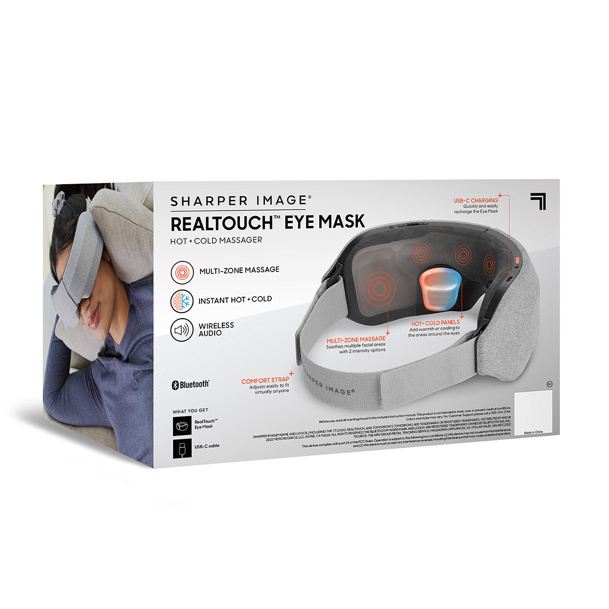 Realtouch™ Eye Mask Hot and Cold Massager