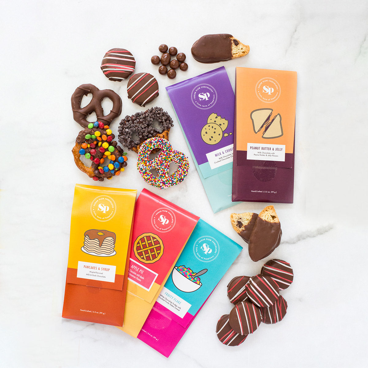 Sugar Plum Nostalgic Chocolate Bar Gift Box