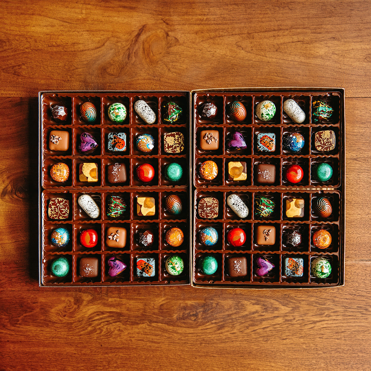 The Chocolate Season 60-Piece Artisan Chocolates
