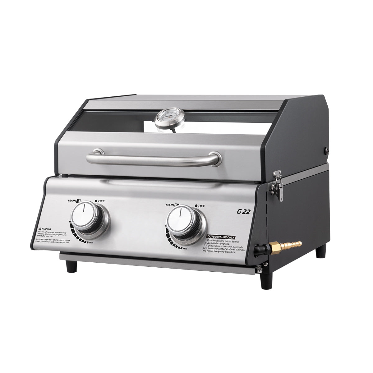 Tabletop Propane Gas Grill