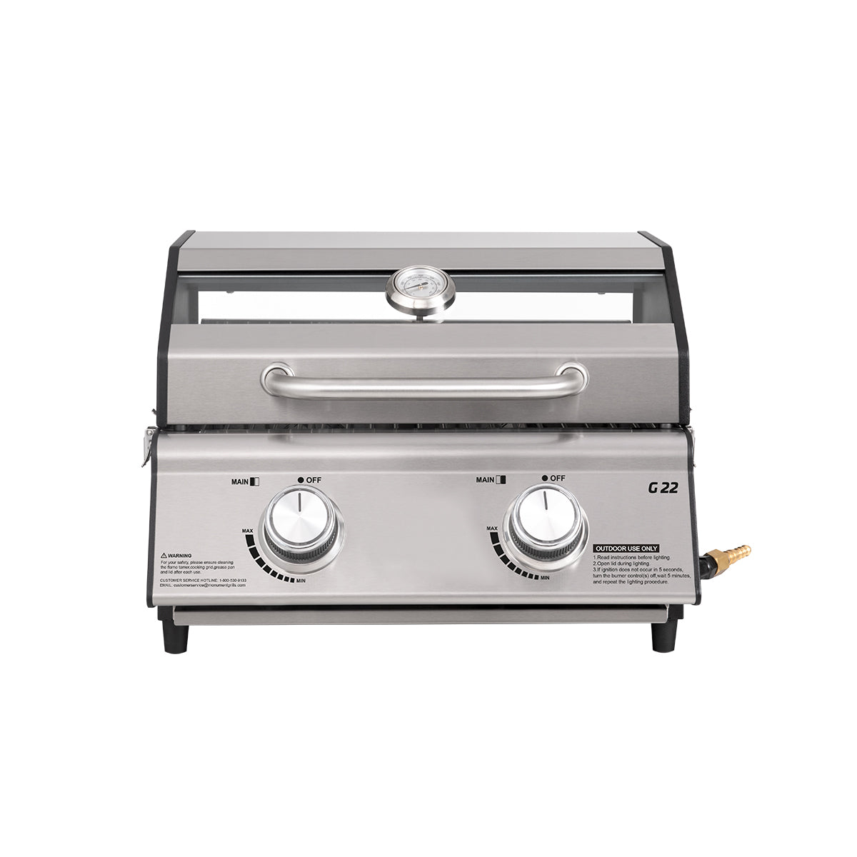 Tabletop Propane Gas Grill