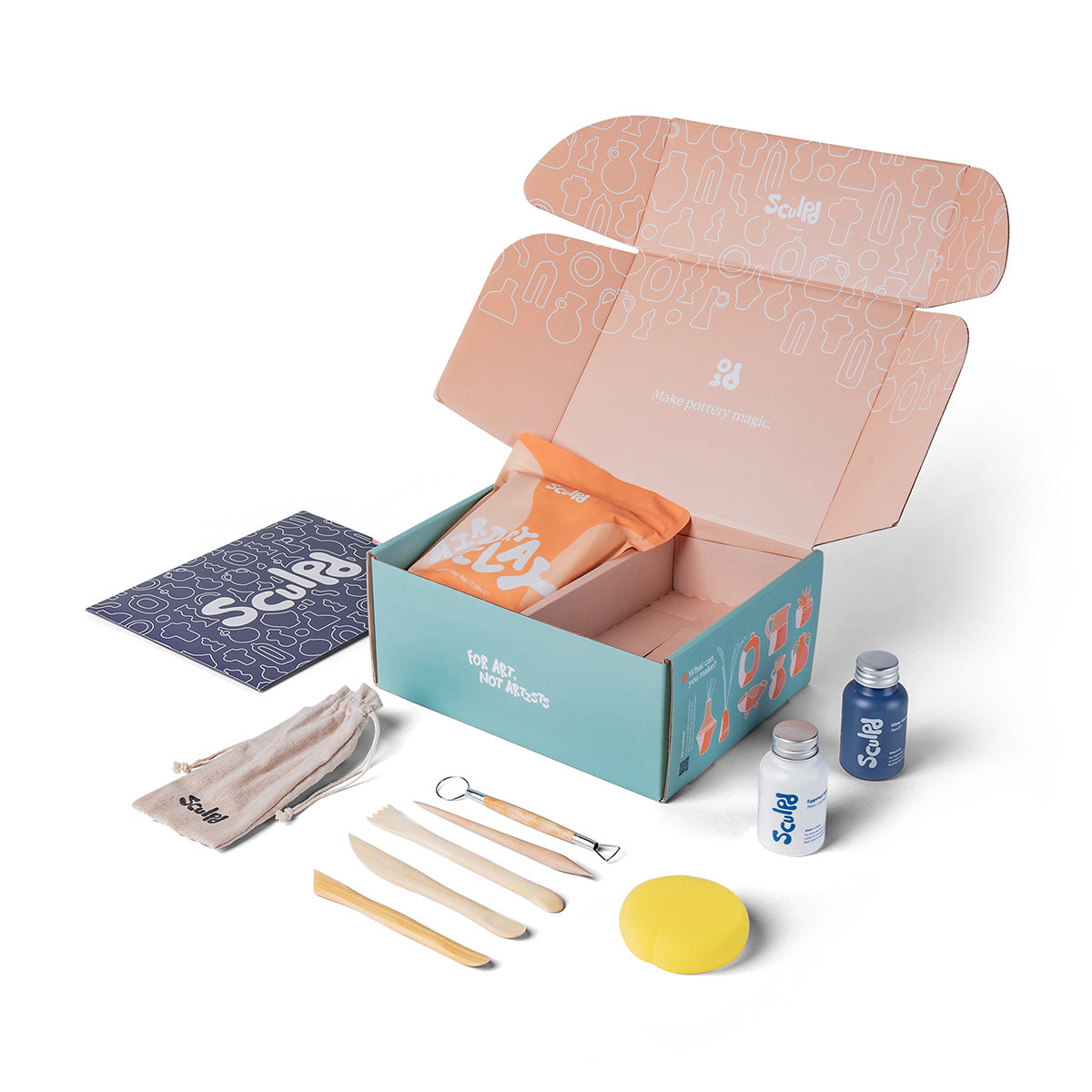 Sculpd Pottery Kit
