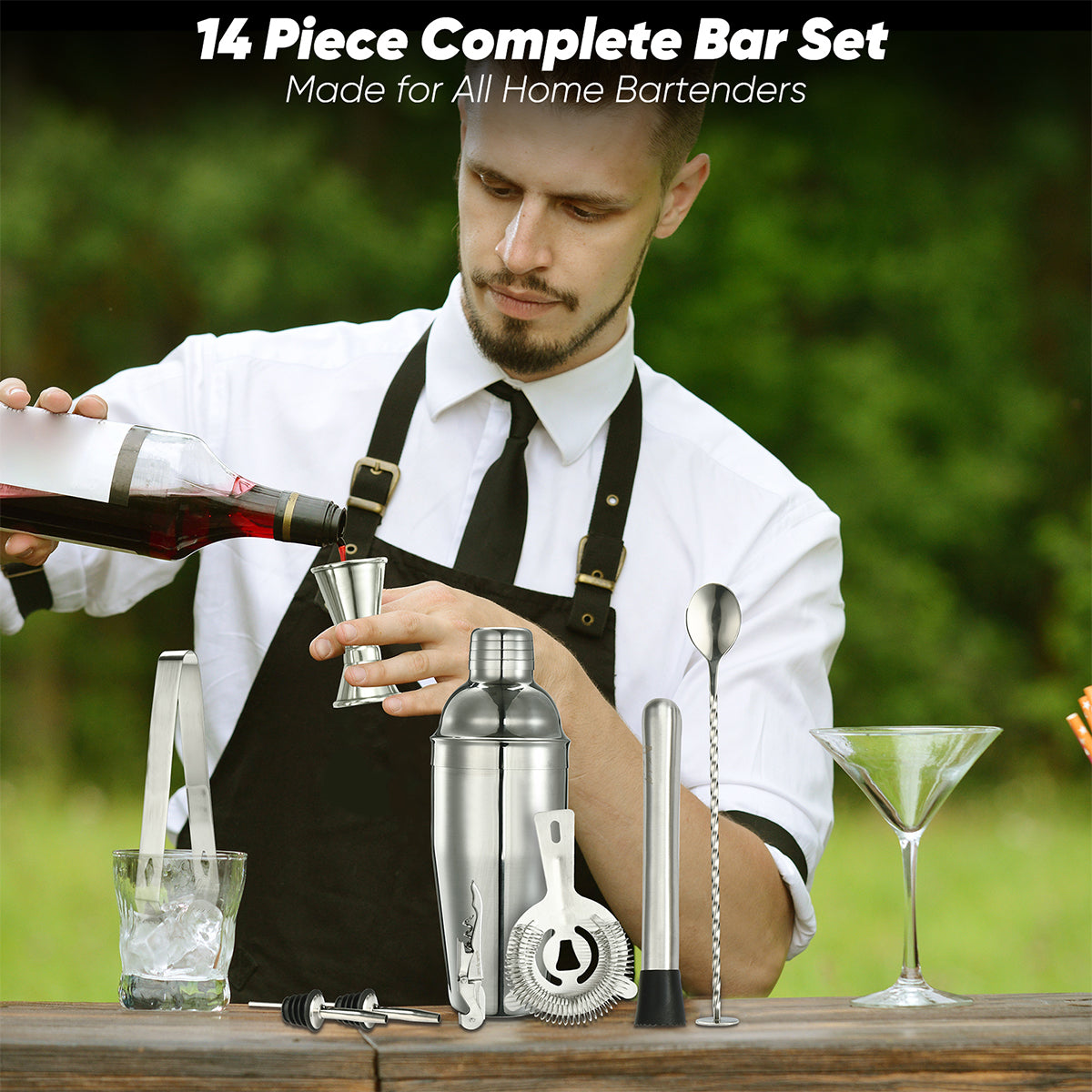 14-Piece Bartender Set
