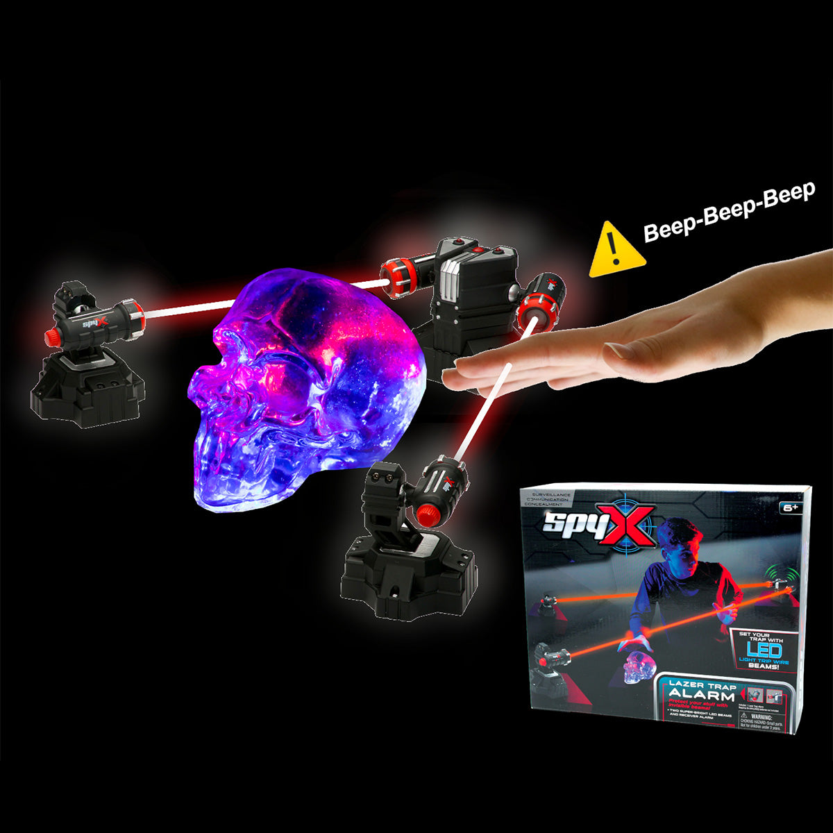 Spy Laser Tripwire Alarm
