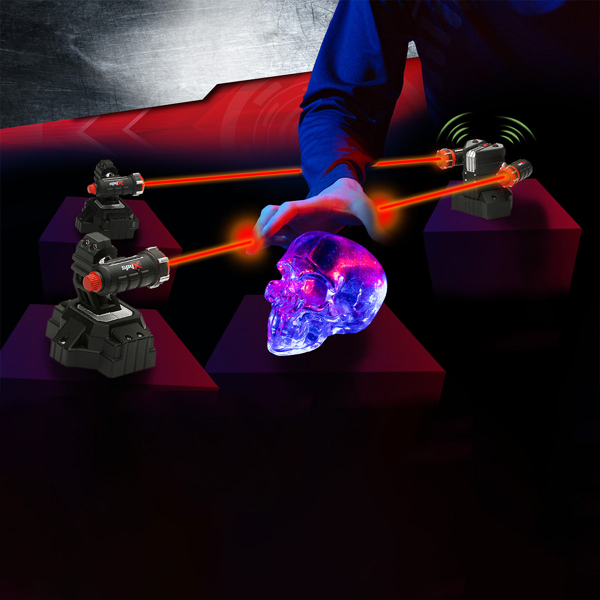 Spy Laser Tripwire Alarm