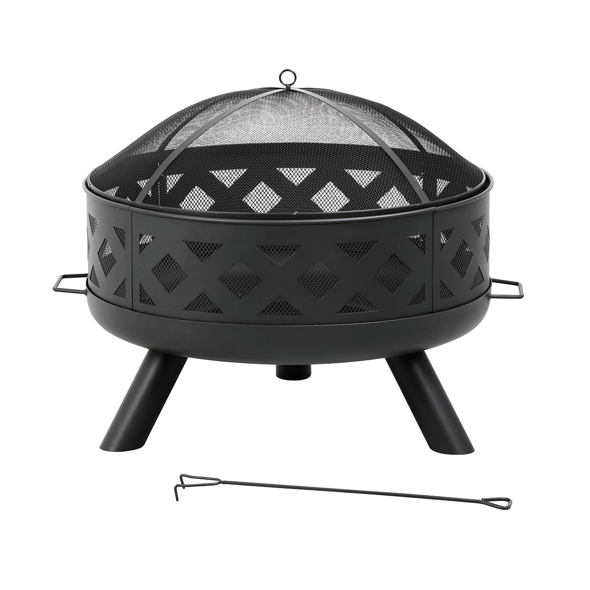 Triple Function Outdoor Fire Pit
