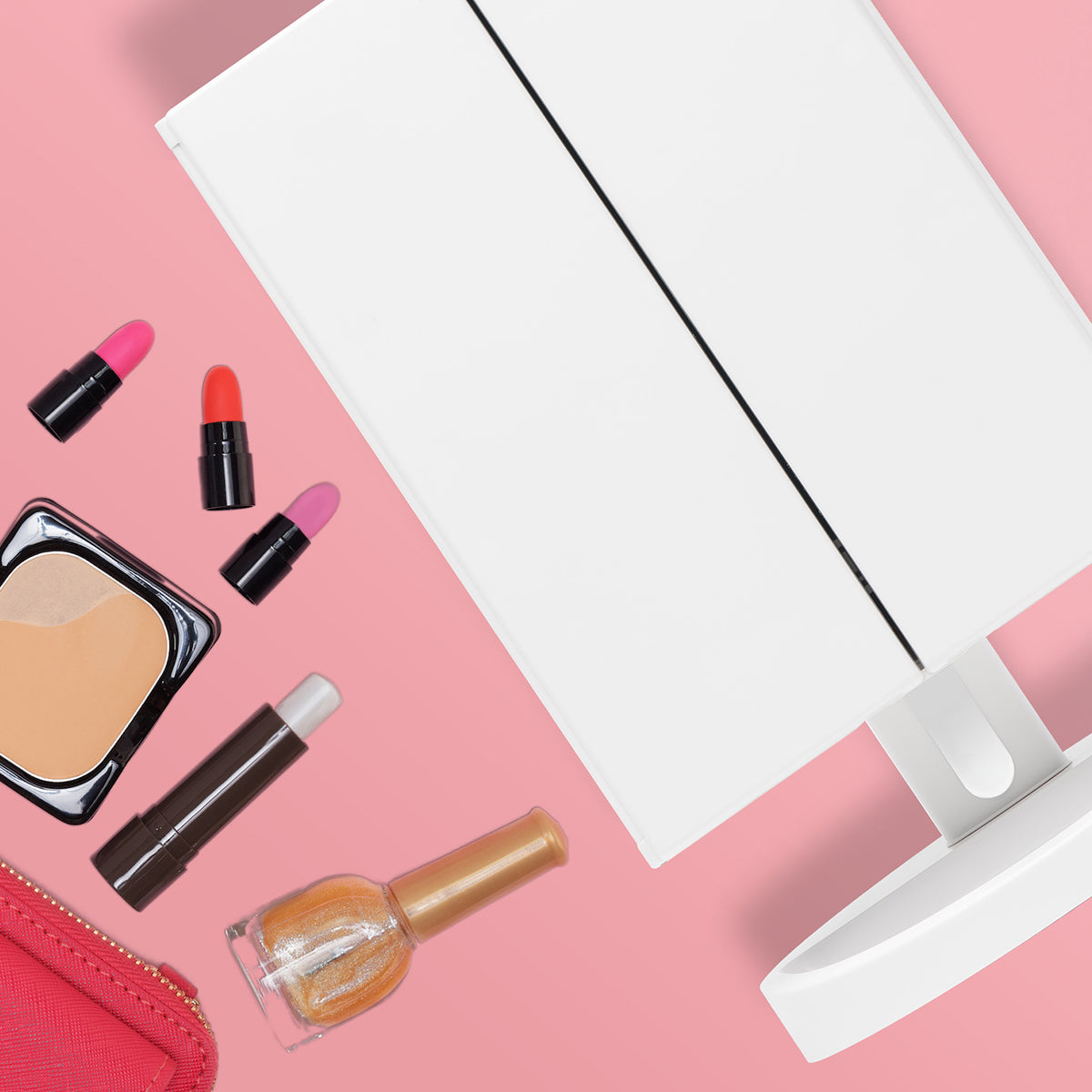 Multiple Magnification Vanity Mirror