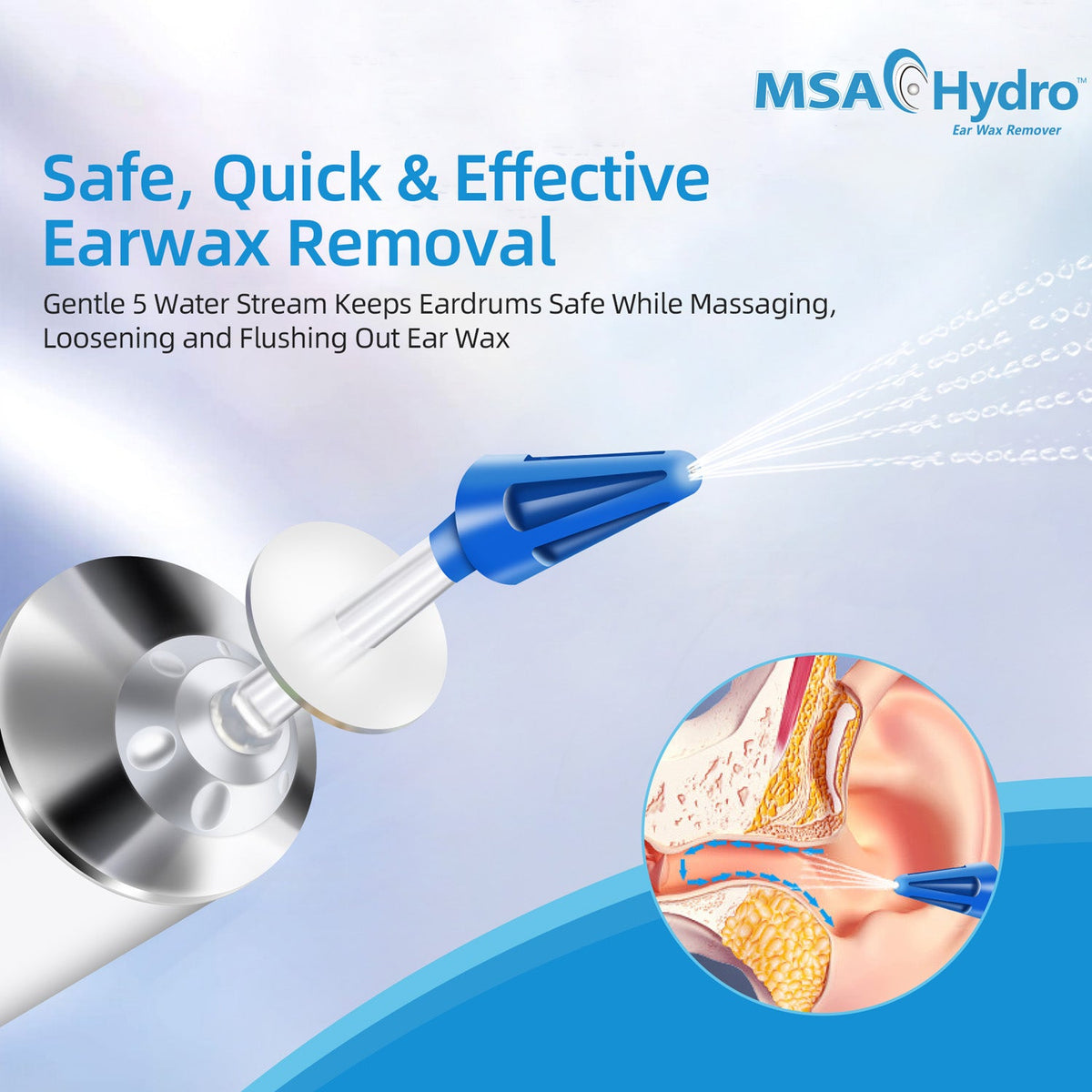 HydroClear Ear Wax Flushing Kit