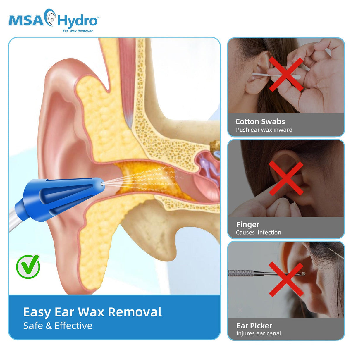 HydroClear Ear Wax Flushing Kit