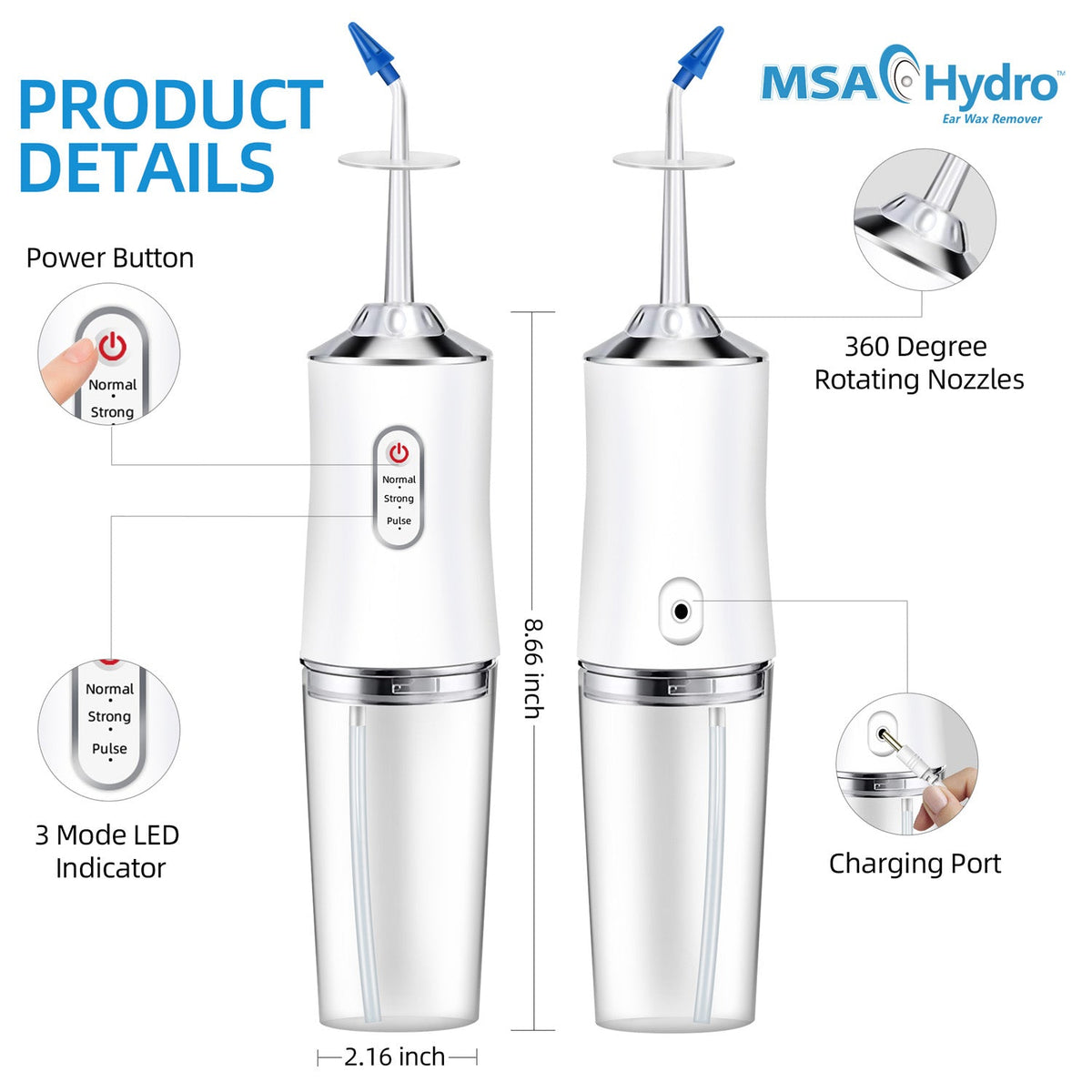 HydroClear Ear Wax Flushing Kit