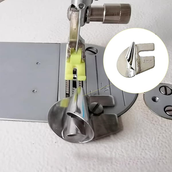 Precision Edge Stitcher Hemmer Foot for Sewing Machines
