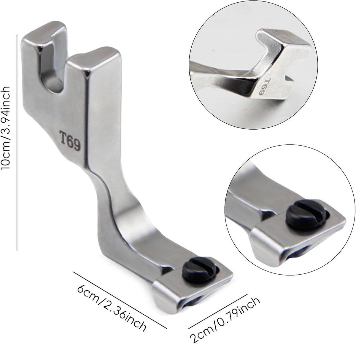 T69 Invisible Zipper Presser Foot