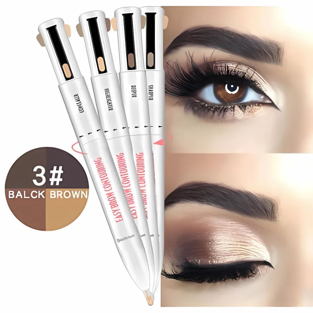4-in-1 Eyebrow Pen - Shape, Fill, Conceal & Highlight