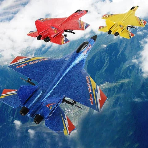 Remote Control Plane with Silicone Buoyant Nose and Reinforced ABS Frame, 8-12 Min Flight