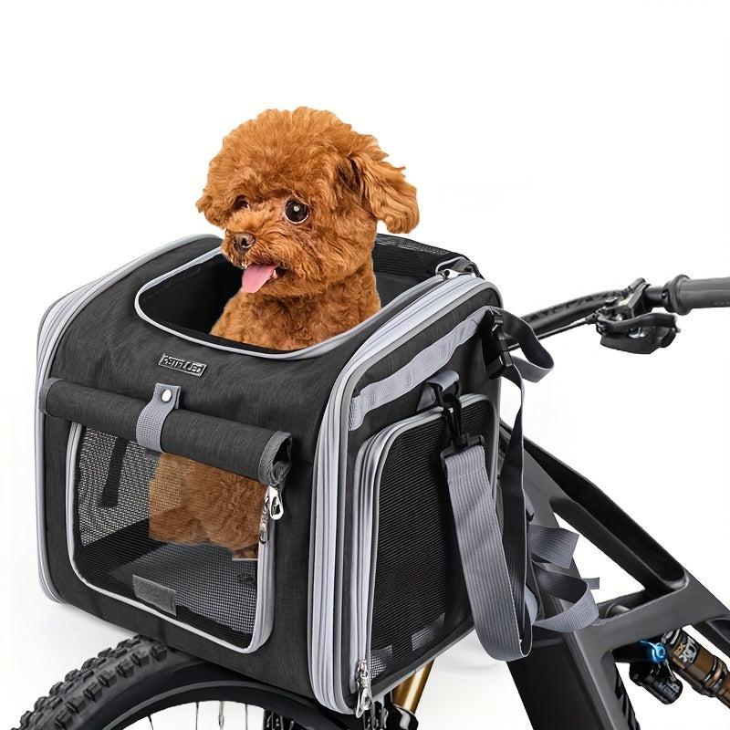 Expandable Bike Basket for Pets