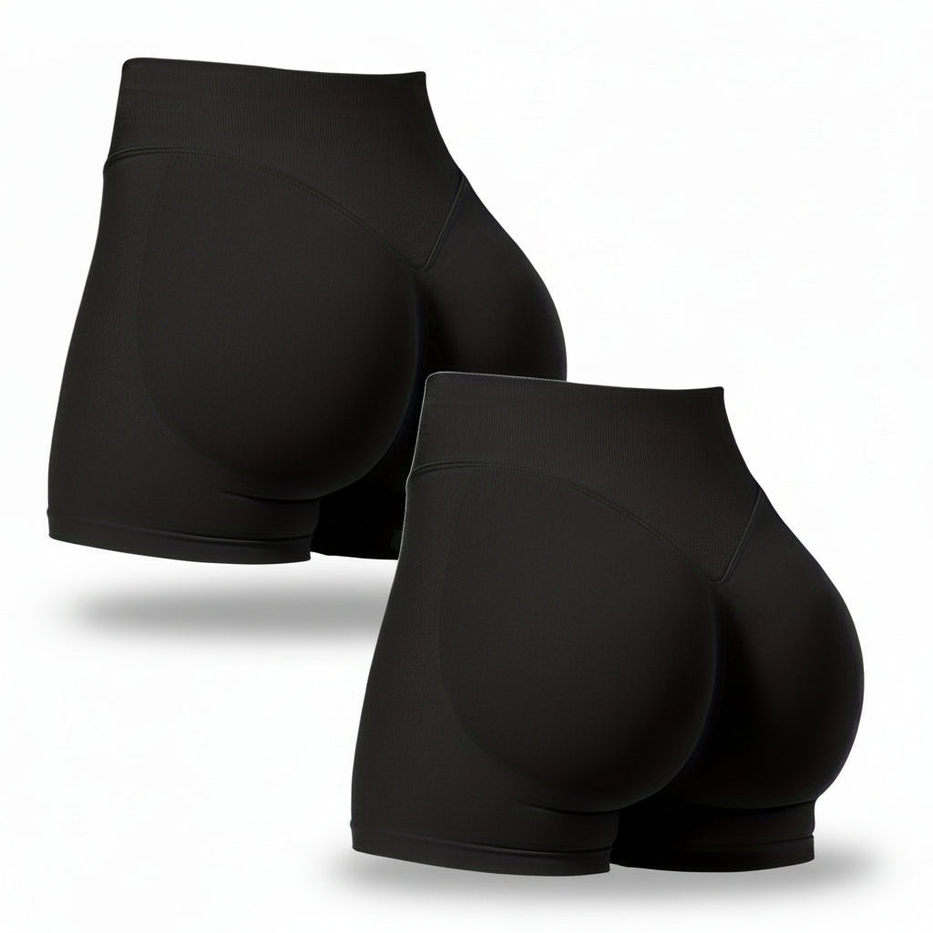 Biker Shorts Seamless Workout Scrunch Butt Lifting Gym Shorts