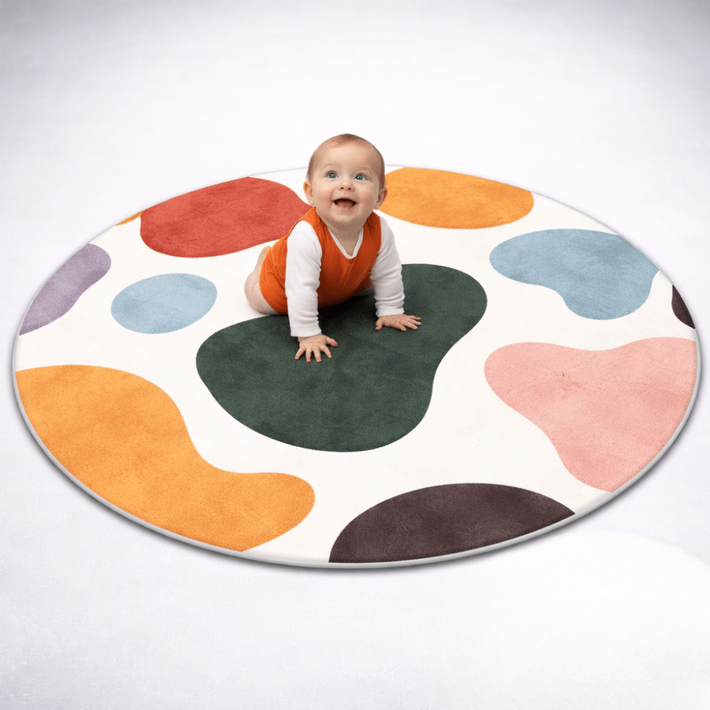 Cushioned Baby Play Mat Soft Non Slip Portable Crawling Mat