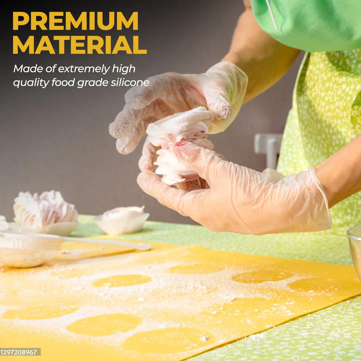 Large Silicone Baking Mat with Nonstick Surface and Heat Resistant Design, 22 x 15 inches