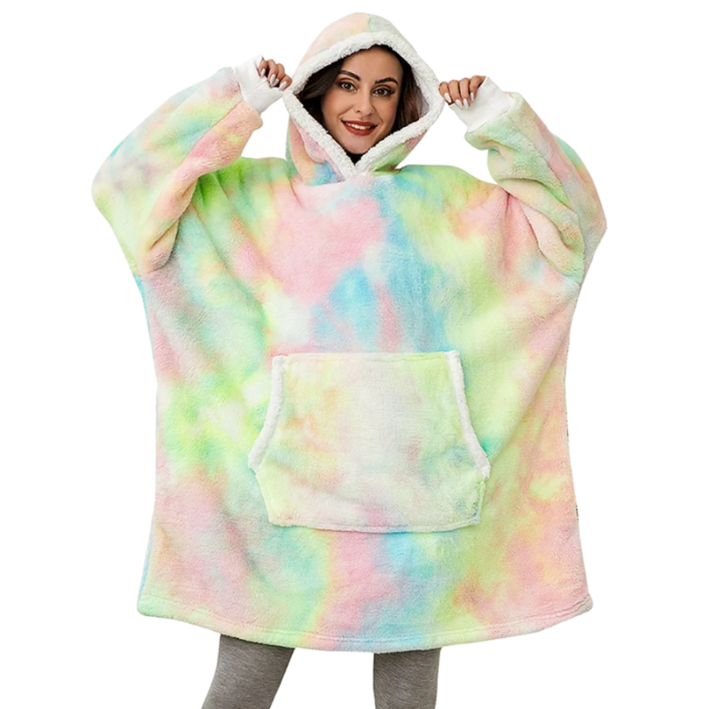 Giant Blanket Hoodie, 2-in-1 Blanket and Hoodie