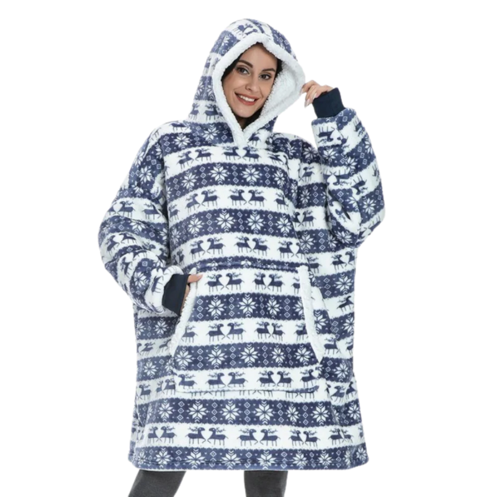 Giant Blanket Hoodie, 2-in-1 Blanket and Hoodie