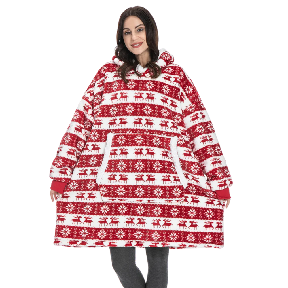 Giant Blanket Hoodie, 2-in-1 Blanket and Hoodie