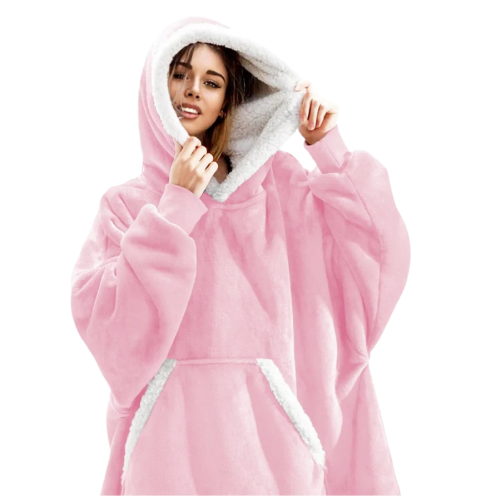 Giant Blanket Hoodie, 2-in-1 Blanket and Hoodie