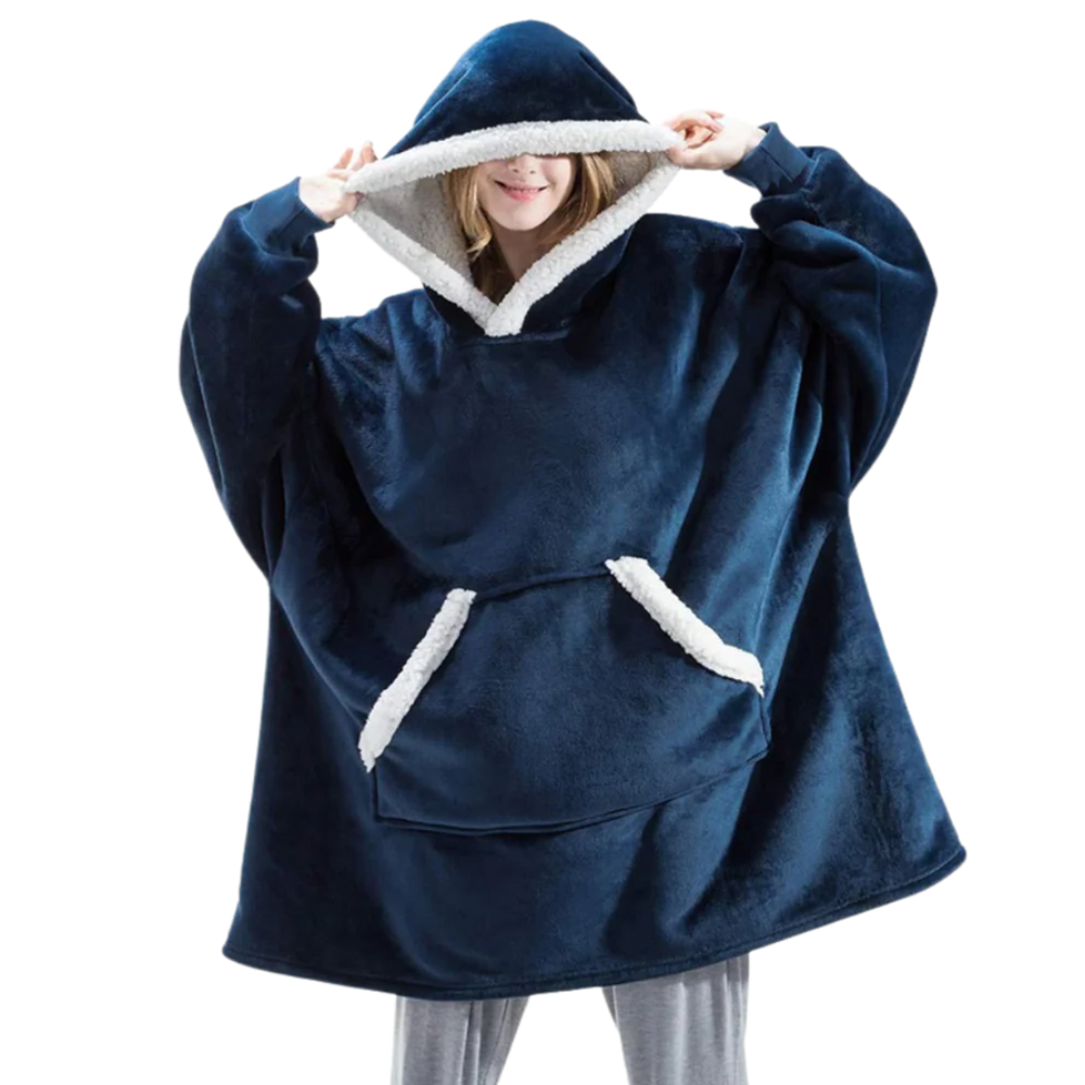 Giant Blanket Hoodie, 2-in-1 Blanket and Hoodie