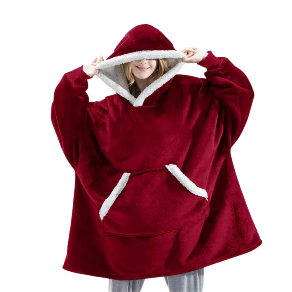 Giant Blanket Hoodie, 2-in-1 Blanket and Hoodie