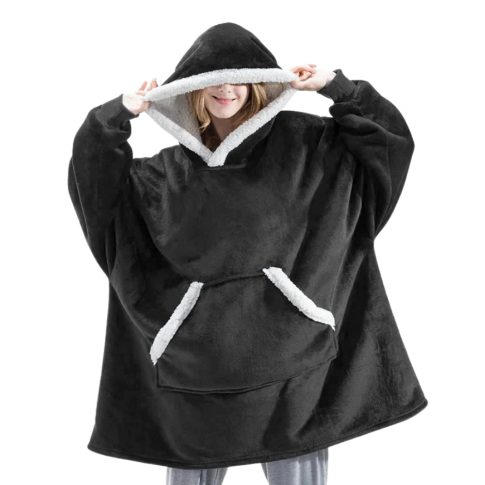 Giant Blanket Hoodie, 2-in-1 Blanket and Hoodie