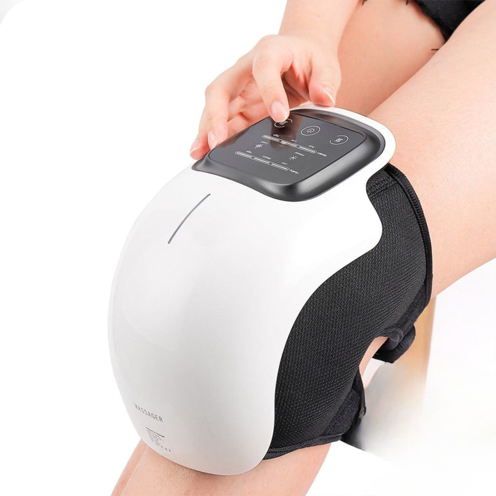 MGT Knee Massager with Heat Therapy, Pain Relief & Joint Recovery