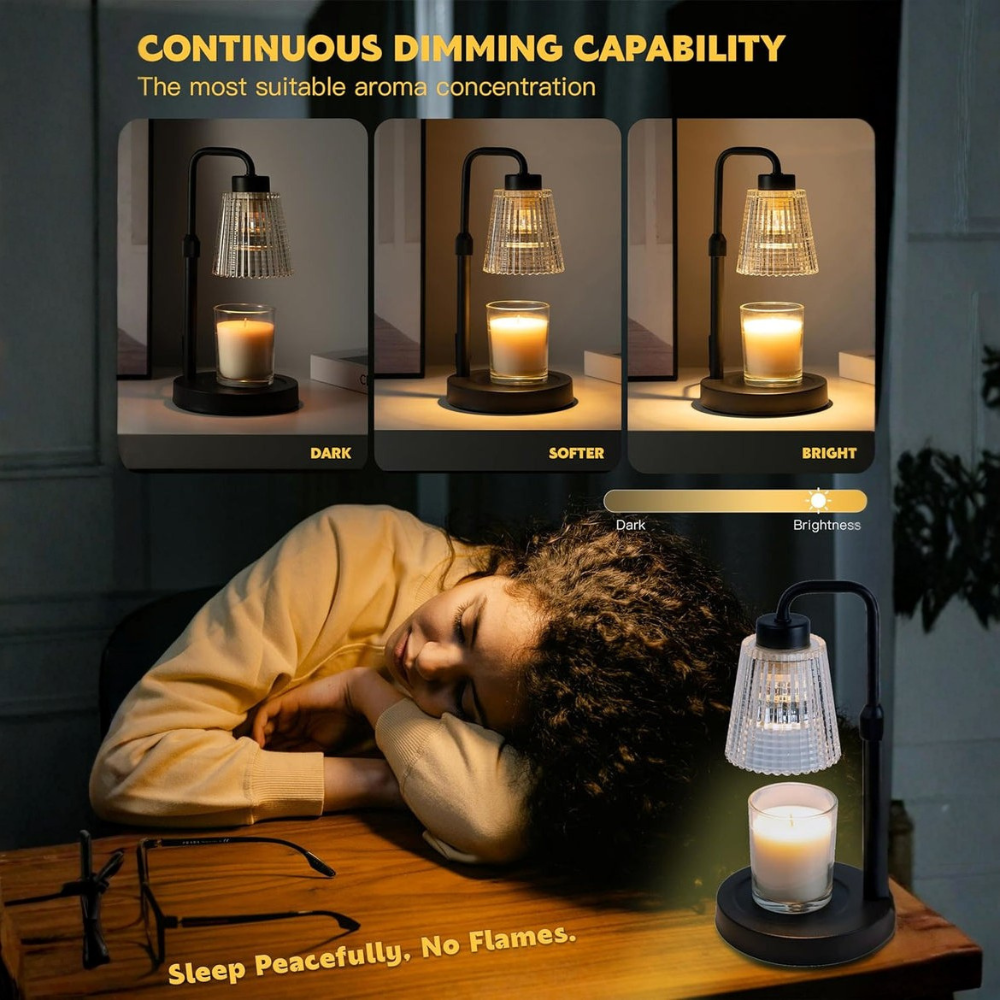 Candle Warmer Lamp Dimmable Adjustable Height