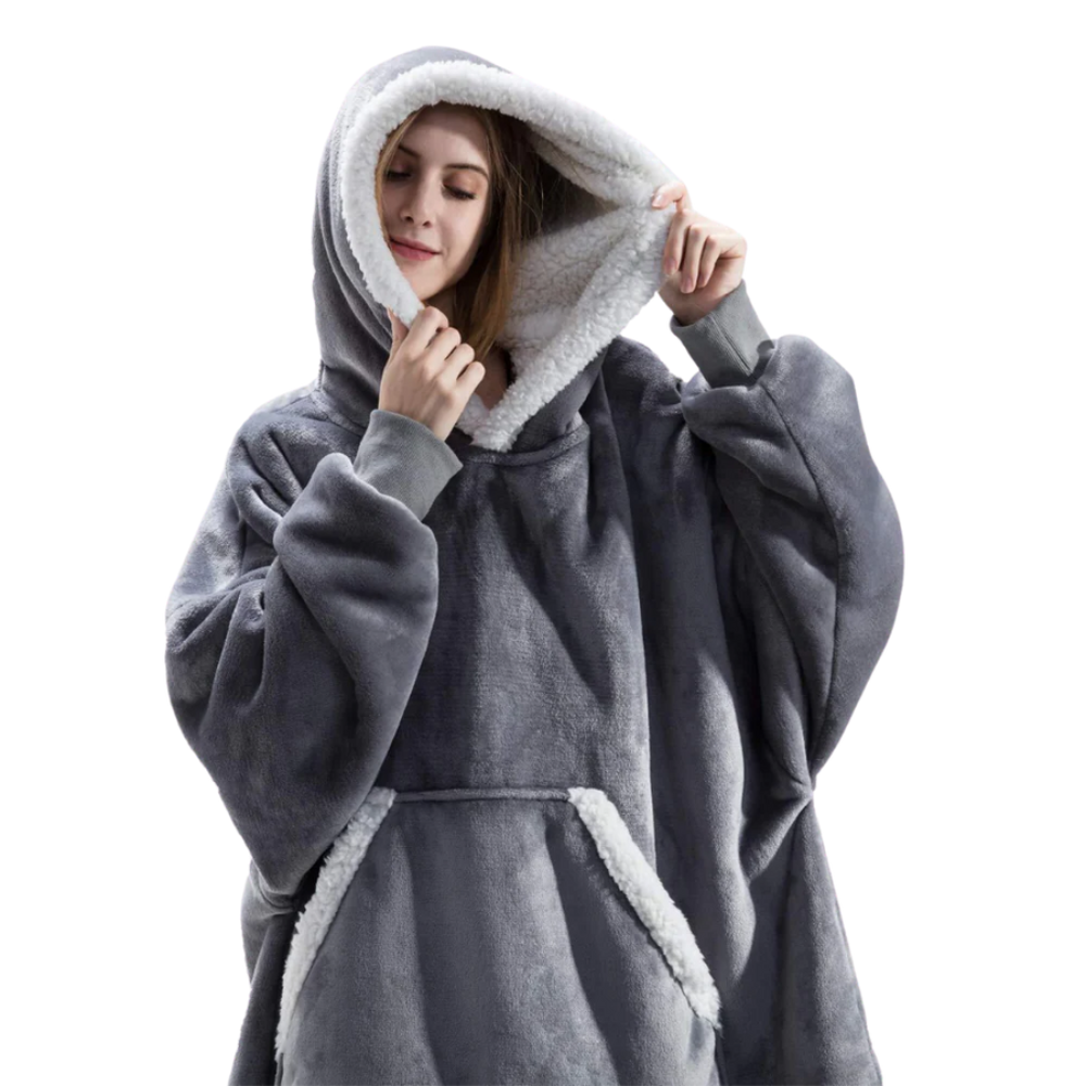 Giant Blanket Hoodie, 2-in-1 Blanket and Hoodie