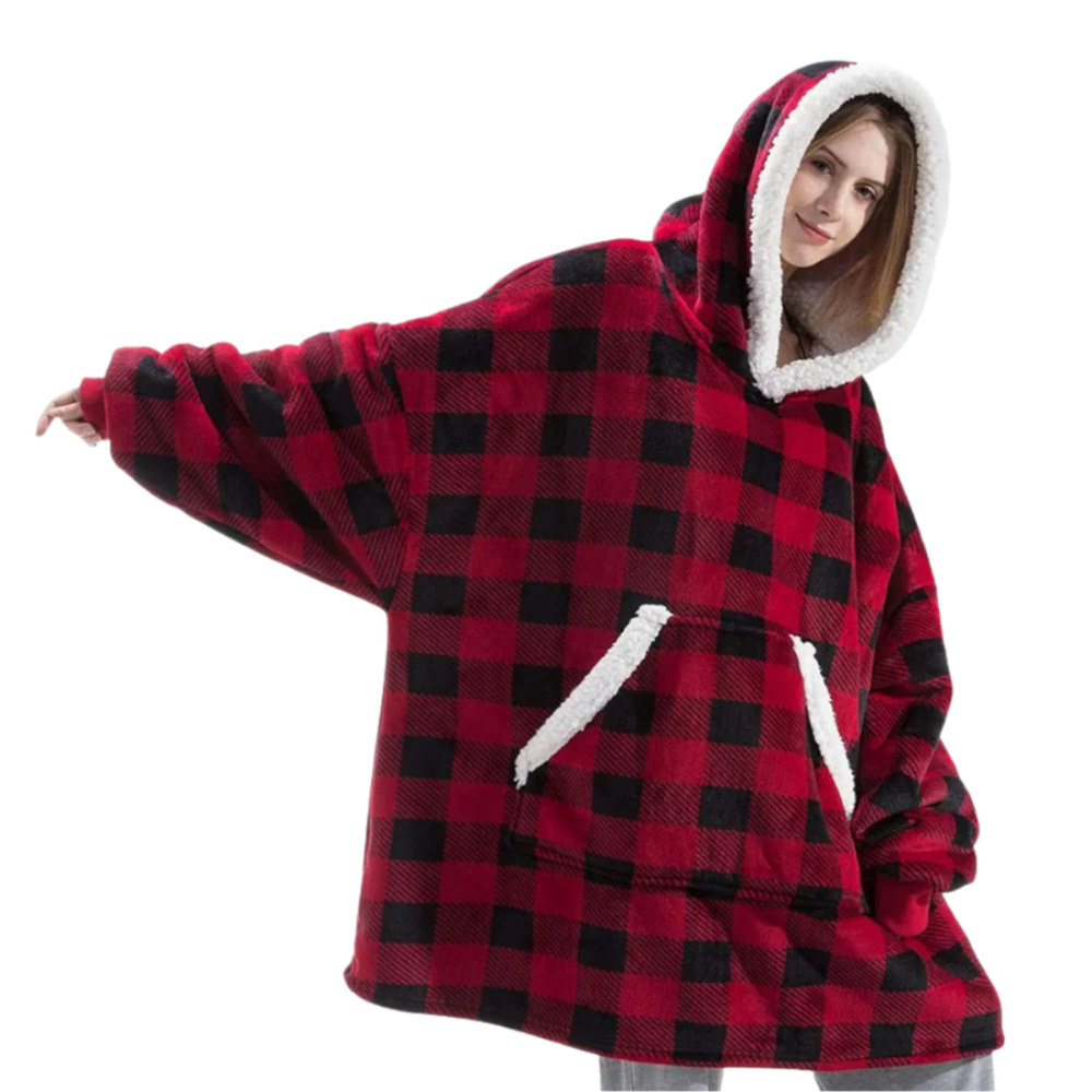 Giant Blanket Hoodie, 2-in-1 Blanket and Hoodie