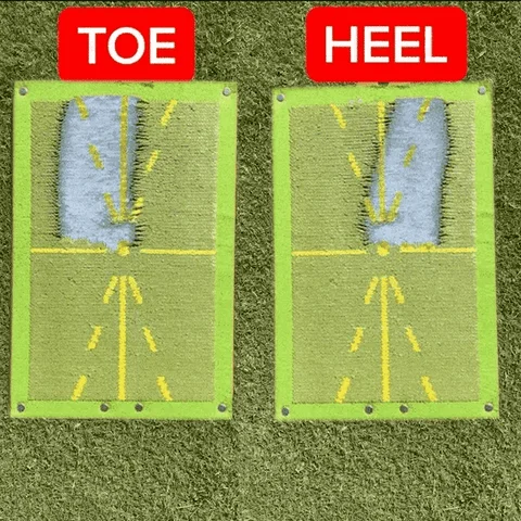Golf Training Mat Swing Detection