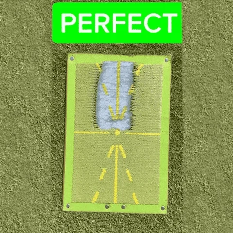 Golf Training Mat Swing Detection